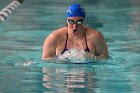 Swimming vs Babson  Wheaton College Swimming vs Babson College. - Photo By: KEITH NORDSTROM : Wheaton, Swimming, Babson